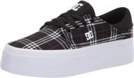 dc womens trase platform skate logo