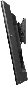 img 2 attached to 🖼️ 10-29 Inch Black Tilt Wall Mount for Displays - Peerless ST630P - Non-Security