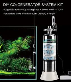 img 3 attached to 🌿 Aquarium Plants Boost: Complete DIY CO2 System Kit with Clscea CO2 Cylinder Generator Set - Stainless Steel