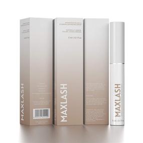 img 3 attached to 👁️ MaxLash Ultimate Eyelash & Eyebrow Enhancing Serum - Achieve Lengthy, Voluminous, and Stronger Lashes & Brows