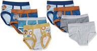 blippi 7pk boys briefs multicolored - comfortable and colorful underwear for kids logo