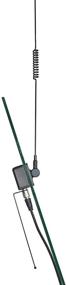 img 1 attached to 📡 TRAM(R) 1192 Pre-Tuned VHF/UHF Dual-Band Glass Mount Antenna, Black - 150-154 MHz VHF / 450-470 MHz UHF