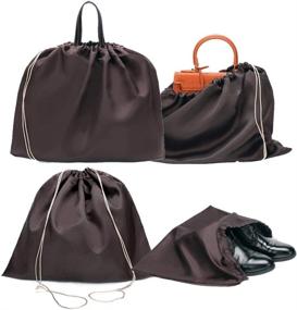 img 2 attached to FUTISKY Multi Functional Handbags with Dust Proof Drawstring