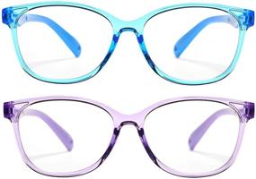 img 4 attached to 👓 Pro Acme Kids Blue Light Blocking Glasses: Unbreakable Frames for Boys and Girls - Ideal for Computer Reading and Gaming