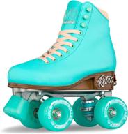 🛼 crazy skates retro roller skates: stylish adjustable & fixed sizes for women and girls logo