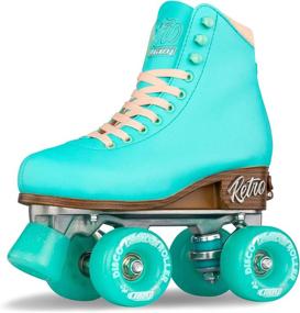 img 4 attached to 🛼 Crazy Skates Retro Roller Skates: Stylish Adjustable & Fixed Sizes for Women and Girls