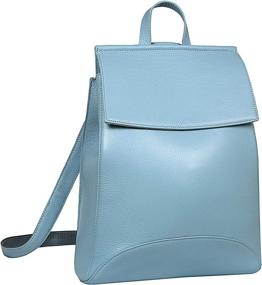 img 4 attached to Chic Women's Leather Backpack - Versatile Daypacks for Every Occasion!
