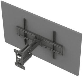 img 3 attached to 📺 Monoprice Titan Series Full-Motion Articulating TV Wall Mount Bracket - Ultimate Strength for TVs Up to 70in - Max 99lbs Weight Capacity - Supports VESA Patterns Up to 600x400 - Rotating Black