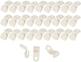 img 1 attached to 👕 Home-X - Cascading Clothes Hanger Connector Hooks (Set of 30), Essential Closet Organizer for Efficient Home Storage, Easily Clips onto Clothing Hangers