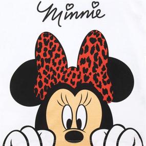 img 1 attached to Disney Girls Minnie Mouse T Shirt Girls' Clothing for Tops, Tees & Blouses