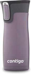 img 3 attached to ☕ Contigo Autoseal West Loop Stainless Steel Travel Mug - Vacuum-Insulated, 16 Oz, Dark Plum