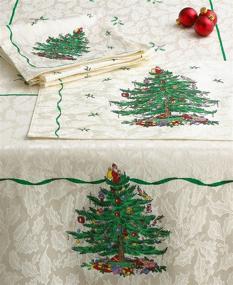 img 1 attached to 🎄 Украсьте свой праздничный стол салфетками Spode Christmas Tree