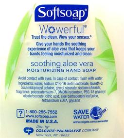 img 1 attached to 🧴 Softsoap Hand Soap Refill: Soothing Aloe Vera Moisturizing, 64 Fl Oz Bottle, Pack of 2