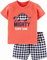 👕 boys' airplane t shirt summer clothing set for toddlers logo