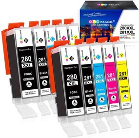 img 4 attached to GPC Image Compatible Ink Cartridge Replacement for Canon PGI-280XXL CLI-281XXL, 280 XXL 281 XXL, for PIXMA TS6120 TS6220 TR7520 TR8520 TS8120 TS8220 TS9120 TS9520 Printer Tray - 10 Pack