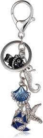 img 1 attached to Liavys Beach Collection Fashionable Keychain
