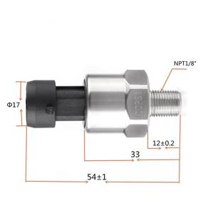 img 2 attached to 🛢️ Stainless Steel Pressure Transducer Sender Sensor - 1/8" NPT Thread (100 PSI) for Oil, Fuel, Air, and Water Deals on Black Friday