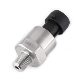 img 1 attached to 🛢️ Stainless Steel Pressure Transducer Sender Sensor - 1/8" NPT Thread (100 PSI) for Oil, Fuel, Air, and Water Deals on Black Friday