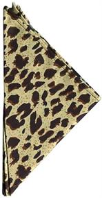 img 1 attached to Jacob Alexander Leopard Animal Handkerchief