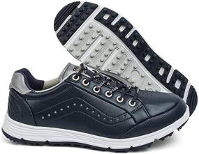 img 4 attached to THESTRON Men's Athletic Training Shoes - Spikeless Sneakers Trainers