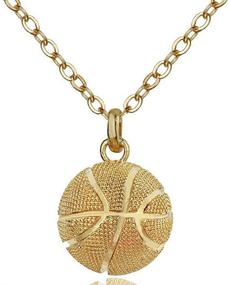 img 3 attached to Fashion Hip Hop Basketball Necklace Circular
