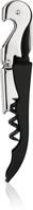 black true truetap waiter's corkscrew with double hinge logo