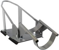 universal motorcycle bike front wheel chock – abn removable trailer stopper cradle holder for standard wheels logo