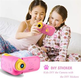 img 1 attached to 📸 Top-Rated Hyleton Kids Video Camera for Girls: 1080P FHD Digital Camcorder with 2.4" Screen - Perfect Age 3-10 Gift