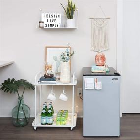 img 2 attached to 🍾 Enhance Your Hosting Experience with the iDesign Arlo Rolling Bar Cart