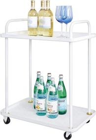 img 4 attached to 🍾 Enhance Your Hosting Experience with the iDesign Arlo Rolling Bar Cart