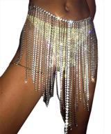 fstrend rhinestone swimsuits nightclub accessories logo