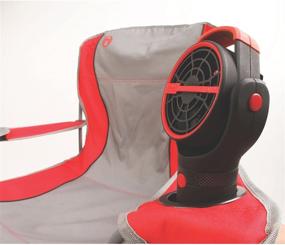 img 1 attached to 🔋 Coleman Zephyr Portable Cup Holder Fan with Secure Battery Lock