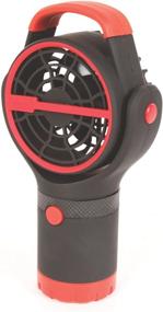 img 4 attached to 🔋 Coleman Zephyr Portable Cup Holder Fan with Secure Battery Lock