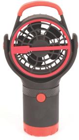 img 3 attached to 🔋 Coleman Zephyr Portable Cup Holder Fan with Secure Battery Lock