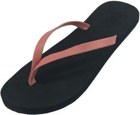 img 1 attached to 🩴 Top-rated Women's Yoga Foam Flip Flops: Arch Support Thong Sandals for Non-Slip Comfort