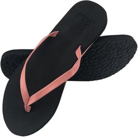 img 4 attached to 🩴 Top-rated Women's Yoga Foam Flip Flops: Arch Support Thong Sandals for Non-Slip Comfort