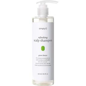 img 4 attached to 🌿 simplyO Refreshing Scalp Shampoo Green Breeze - Biotin & Panthenol for Dry, Itchy Scalp (10.1 fl oz) - Paraben-Free, Sulfate-Free