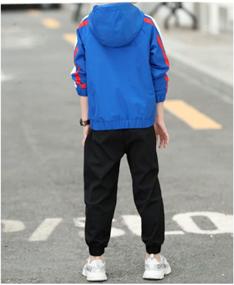 img 1 attached to Hip Hop Fashion Tracksuits Sweatshirt Pullover