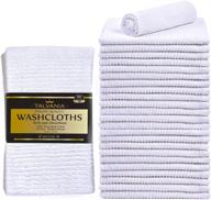 talvania washcloths absorbent multi purpose cleaning logo