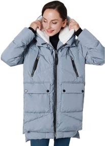 img 2 attached to Stay Warm and Stylish with PLIDINNA Womens Thickened Winter Hooded Coats, Jackets & Vests