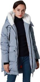 img 1 attached to Stay Warm and Stylish with PLIDINNA Womens Thickened Winter Hooded Coats, Jackets & Vests