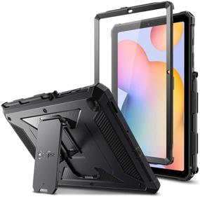 img 4 attached to Fintie Shockproof Protective Kickstand Protector Tablet Accessories