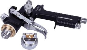 img 1 attached to 🔫 Cartman HVLP Gravity Feed Air Spray Gun H-827P, 20.2 oz Capacity, 11-13 CFM, Optimal Working Pressure 3.5bar/50psi, Nozzle Size:1.4mm with Air Regulator - Enhanced for SEO