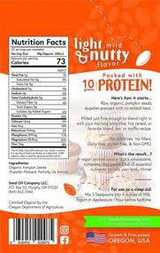 img 3 attached to 🎃 Premium Pumpkin Seed Protein Powder - Improved with a New Resealable Pouch!