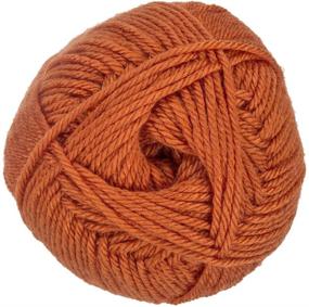 img 1 attached to 🍊 Tangerine Red Heart Soft Yarn