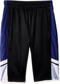 img 1 attached to 🏀 Medium Boys' Southpole Basic Basketball Shorts - Clothing and Shorts