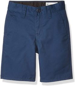 img 3 attached to 🩳 Volcom Frickin Chino Shorts Black: Boys' Clothing for Chic Summer Style