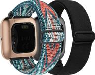 olytop elastic band compatible with fitbit versa 2/ fitbit versa/versa lite logo