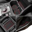 auovo forester interior accessories compartment logo