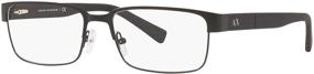 img 3 attached to 👓 Armani Exchange AX1017 Eyeglass 6000 54: Your Stylish Eyewear Solution